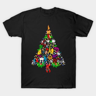 Ugly Broadway Christmas Tree T-Shirt